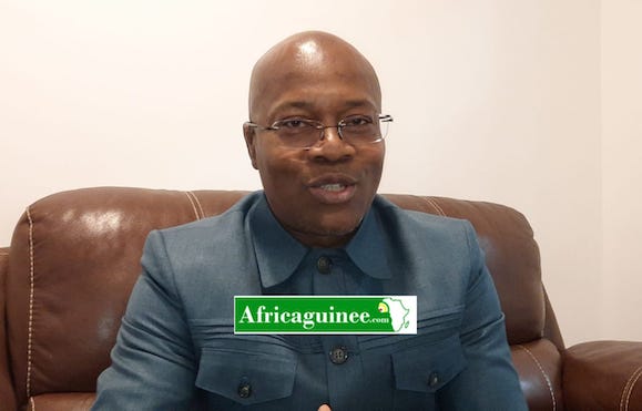 Feature image Ousmane Gaoual Diallo, porte-parole du gouvernement de transition