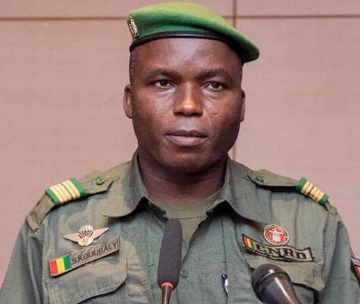 Colonel Sadiba Koulibaly Chef d’Etat-major Général des armées