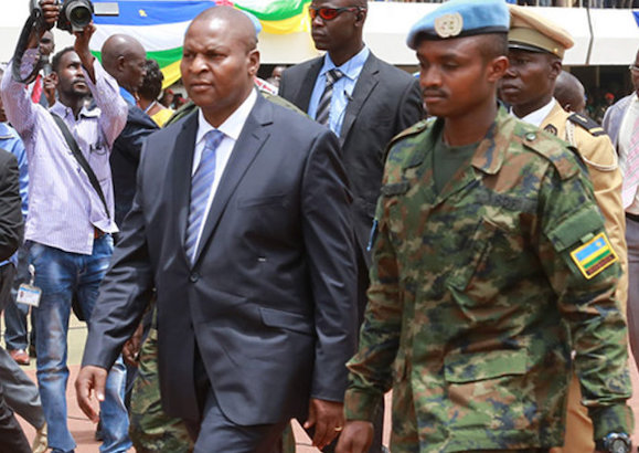Feature image Le président centrafricain Faustin Archange Touadéra