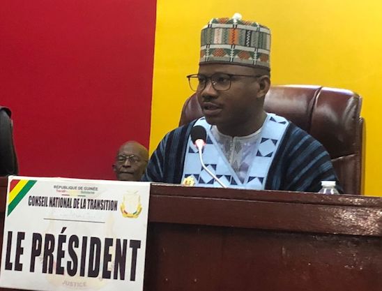 Dr Dansa Kourouma, président du CNT