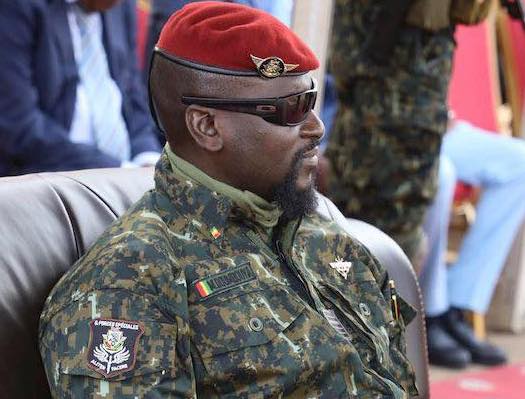 Colonel Mamadi Doumbouya, président de la transition guinéenne