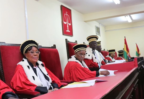 Des magistrats de la Cour Suprême de Guinée