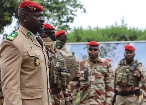 Colonel Mamadi Doumbouya, président de la transition guinéenne