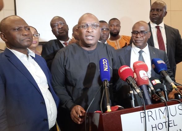 Des acteurs politiques de l'ANAD, RPG arc-en-ciel, Cored, FONDC politique