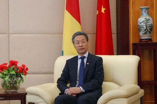 HUANG Wei, l'Ambassadeur de Chine en Guinée