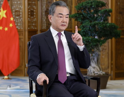 Le ministre des Affaires étrangères de la Chine, Wang Yi