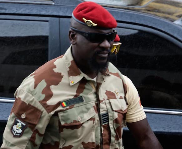 Feature image Colonel Mamadi Doumbouya, président de la transition guinéenne