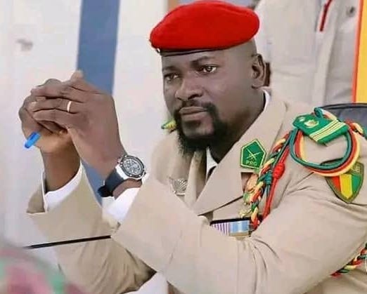 Colonel Mamadi Doumbouya, président de la transition guinéenne