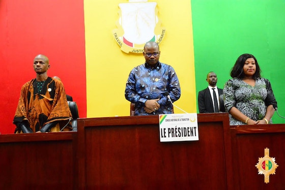 Dr Dansa Kourouma, président du CNT (M)