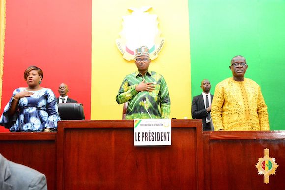 Dr Dansa Kourouma, président du CNT (M)