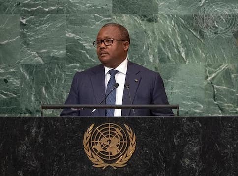 Feature image Umaro Sissoco Embalo, président de la Guinée Bissau et président en exercice de la Cedeao