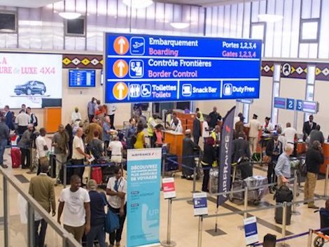 Terminal de l'aéroport International Ahmed Sékou Touré