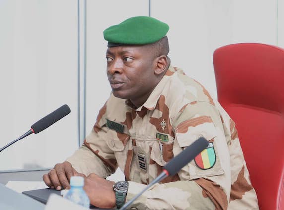 Colonel Amara Camara, ministre Secrétaire Général à la Présidence de la République