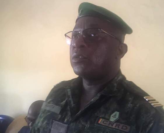 Colonel Abdourahlane Keita, Préfet de Koundara