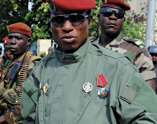 Moussa Dadis Camara et Claude Pivi