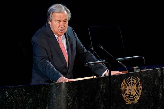 Feature image Antonio Guteress, Secrétaire Général de l’Organisation des Nations-Unies