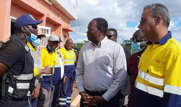 Le Ministre des Mines, Moussa Magassouba entame une tournée de sensibilisation auprès des communautés riveraines des entreprises minières à Mandiana