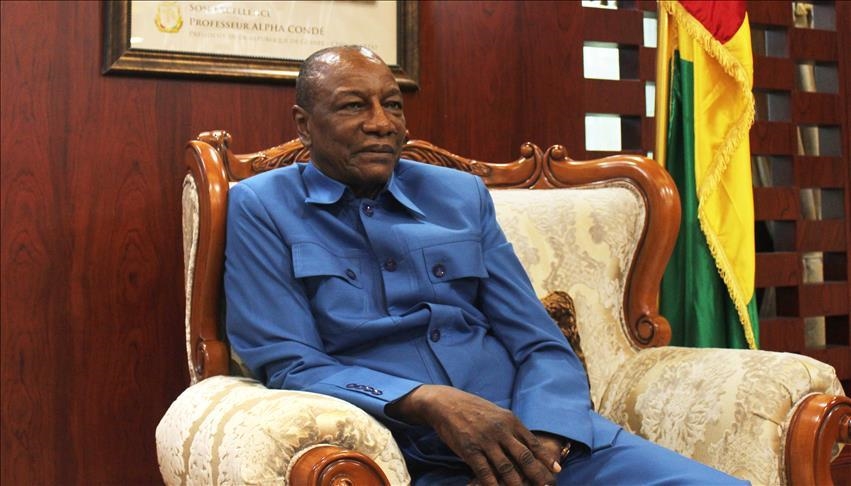L'ancien président guinéen Alpha Condé