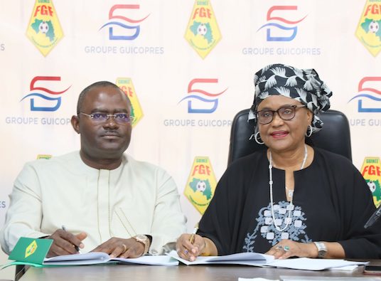Feature image Kerfalla Camara KPC PDG du Groupe Guicopres et Sy Mariama Satina DIALLO présidente du CONOR