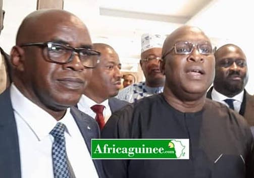 Des leaders du quatuor politique "FNDC politique, ANAD, CORED  RPG-ARC-EN-CIEL "