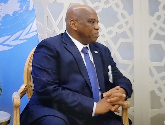 Dr Morissanda Kouyaté, ministre des Affaires étrangères, de la coopération internationale, de l’intégration africaine et des guinéens de l’étranger