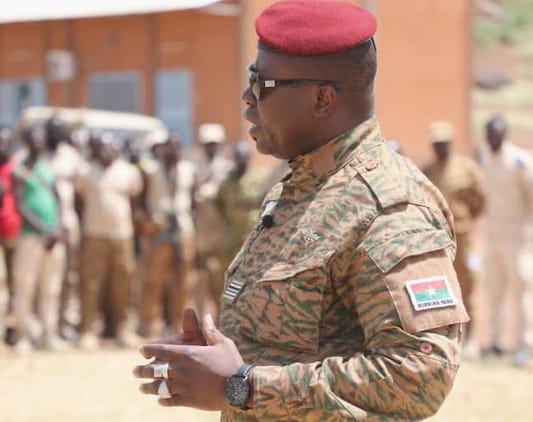 Lieutenant-colonel Paul Henri Sandaogo Damiba