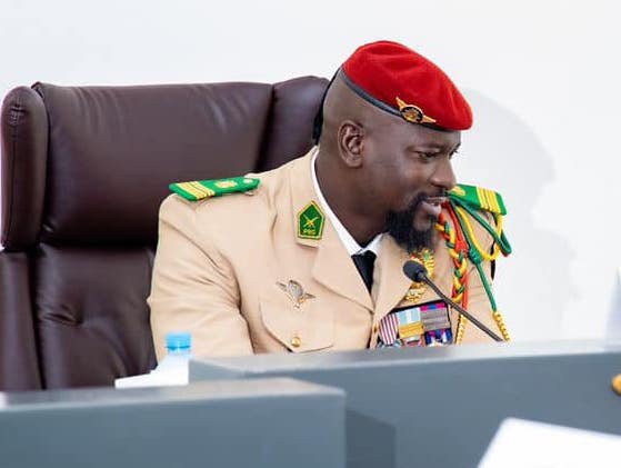 Colonel Mamadi Doumbouya, président de la transition guinéenne
