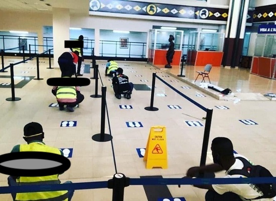 Aéroport International Ahmed Sékou Touré de Conakry Gbessia, image d'archive