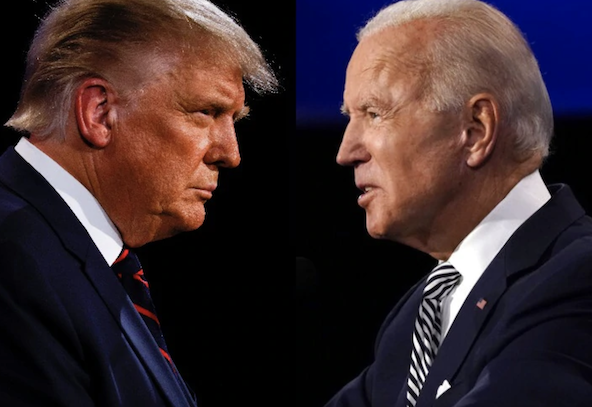 Donald Trump et Joe Biden, crédit photo ABC