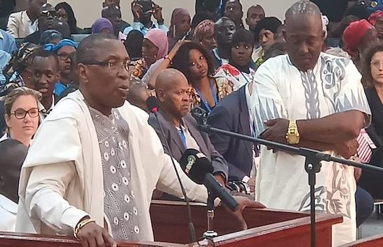Dadis Camara et Toumba Diakité à la barre