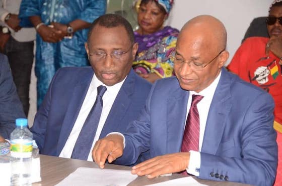 Les deux anciens Premiers ministres, Sidya Touré et Cellou Dalein Diallo