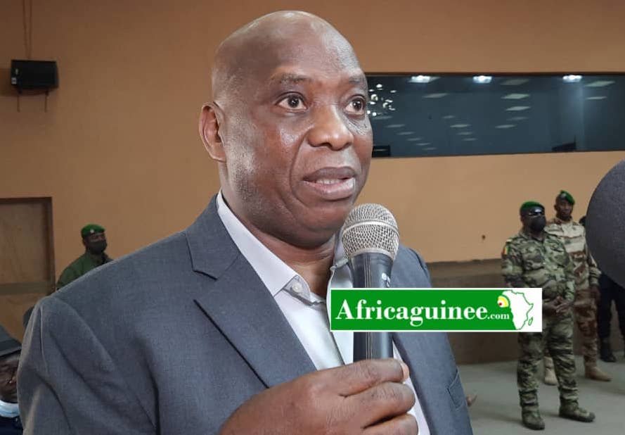 Dr Morissanda Kouyaté, ministre des Affaires étrangères, de la coopération internationale, de l’intégration africaine et des guinéens de l’étranger