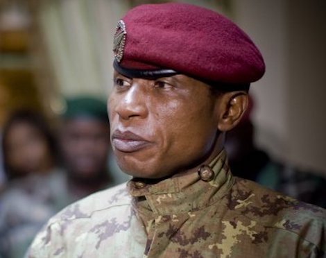 Moussa Dadis Camara, image d'archive