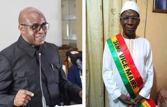 Feature image Dr Fodé Oussou Fofana, vice-président de l'UFDG et feu Pélé Diop
