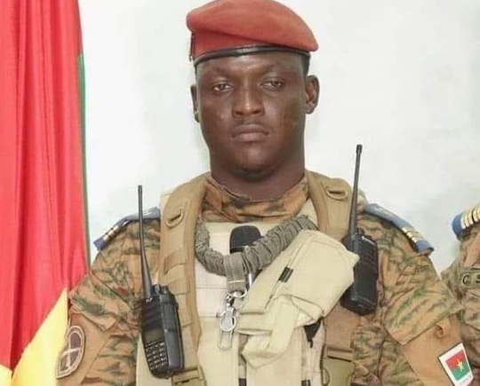 Le capitaine Ibrahim Traoré désigné président de transition au Faso