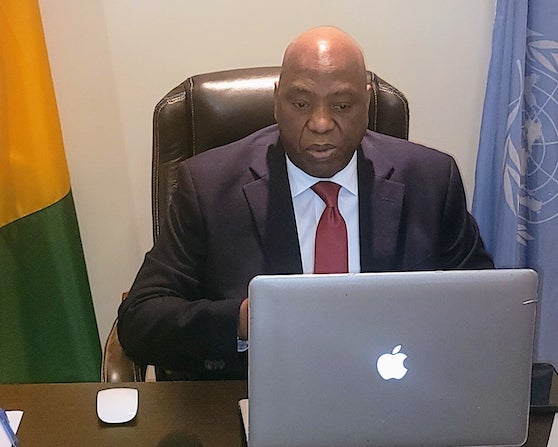 Feature image Dr Morissanda Kouyaté, ministre des Affaires étrangères, de la coopération internationale, de l’intégration africaine et des guinéens de l’étranger