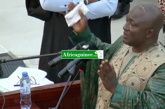 Toumba Diakité à la barre