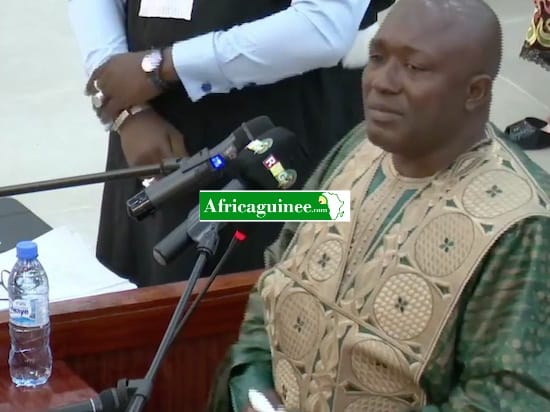 Toumba Diakité à la barre