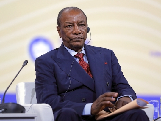 L'ancien président guinéen Alpha Condé