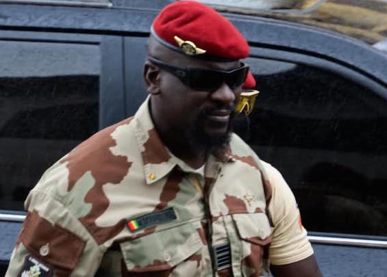Feature image Colonel Mamadi Doumbouya, président de la transition guinéenne