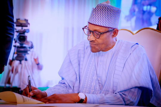 Feature image Muhammadou Buhari, président du Nigeria