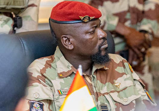 Feature image Colonel Mamadi Doumbouya, président de la transition guinéenne
