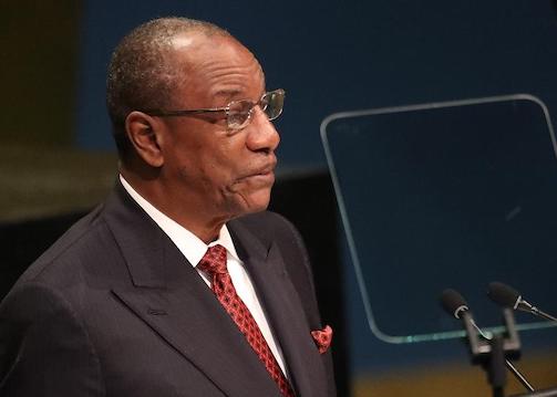 Feature image L'ancien président guinéen Alpha Condé