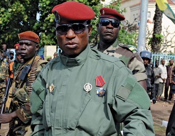 Feature image Moussa Dadis Camara, image d'archive