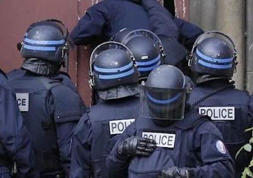Opération de la police sénégalaise
