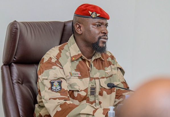 Colonel Mamadi Doumbouya, président de la transition guinéenne