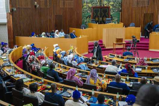 Feature image Incidents à l'Assemblée Nationale du Sénégal, image d"archive
