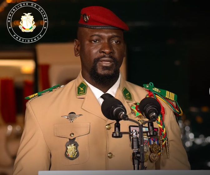 Feature image Colonel Mamadi Doumbouya, président de la transition guinéenne