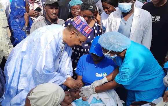 Dr Mamadou Péthè Diallo, ministre de la Santé et de l'Hygiène Publique