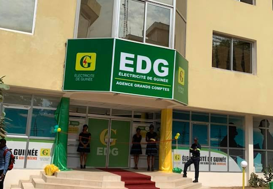 Agence principale d'EDG à Kaloum